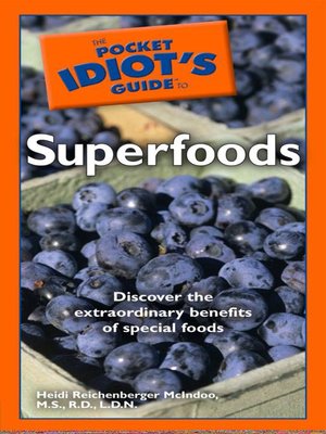 cover image of The Pocket Idiot's Guide to Superfoods